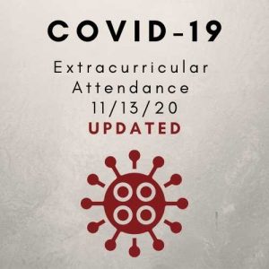 Extra-curricular Attendance Update 11-13-20